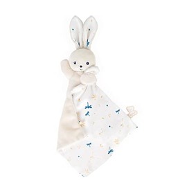 Janod Carre Douceur DOUDOU Lapin Blanc DELICAT 17CM