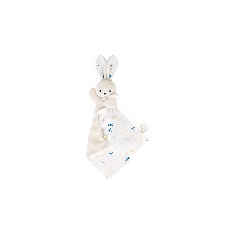 Janod Carre Douceur DOUDOU Lapin Blanc DELICAT 17CM