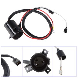 waltyotur Golf Cart 48 Volt Charge with Receptacle and Socket Trim Kit 1033755-01 1025102-01 Replacement for Club Car Precedent 2004+ 48 Volt Electric Models