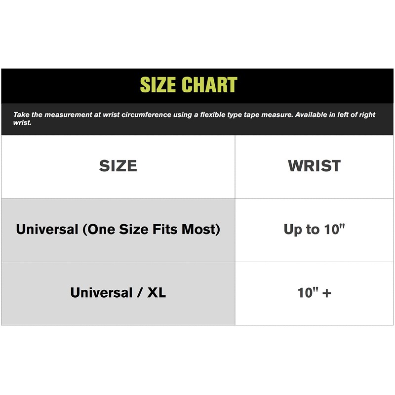 ProCare Quick-Fit II Wrist Support Brace, Right Hand, X-Large