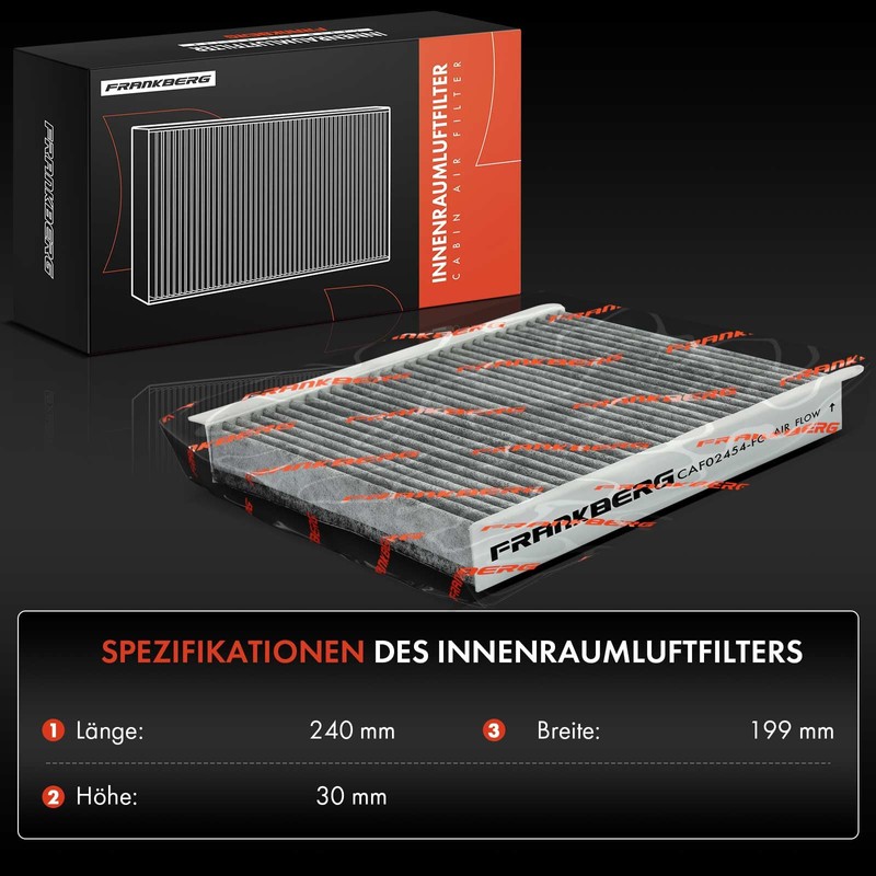 Frankberg Cabin Air Filter Replace# 80292SMGE01-1