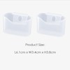 Inomata Storage Pocket, For Refrigerators, Mini Size, Pack of 2