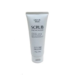 Kumano Oil Divmen Scrub Cleansing Foam, 4.6 oz (130 g)