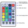 TENSUL RGB Pond Lights with Timer, IP68 Waterproof Underwater Dimmable