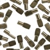 WidgetCo 5mm Antique Brass Shelf Pins, Shelf Supports, Architectural Finish (Qty 100)