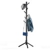 Hupmad Wooden Tree Coat Rack Stand,Sturdy Freestanding Coat Rack with