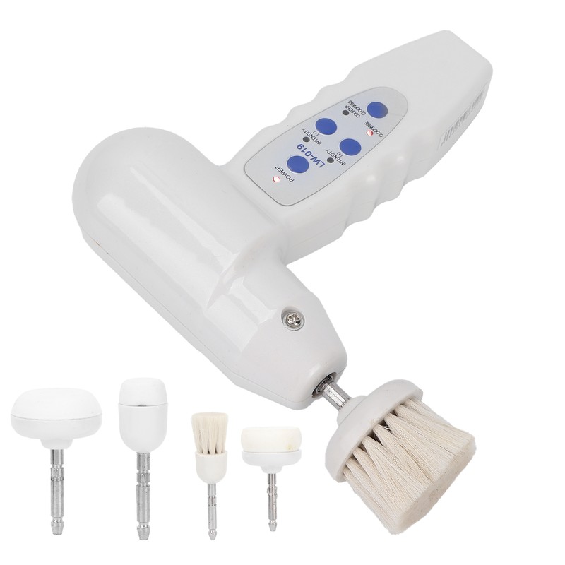 Electric Facial Cleansing Brush Plastic Rotary Exfoliating Brush Rechargeable Face
