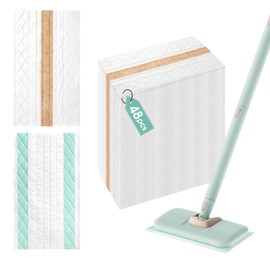 Newbealer 48 PCS Disposable Mop Pads for NB602N Steam Mop, Floor Cleaning Pads, Mop Pads Refills for Multi-Surface Cleaning