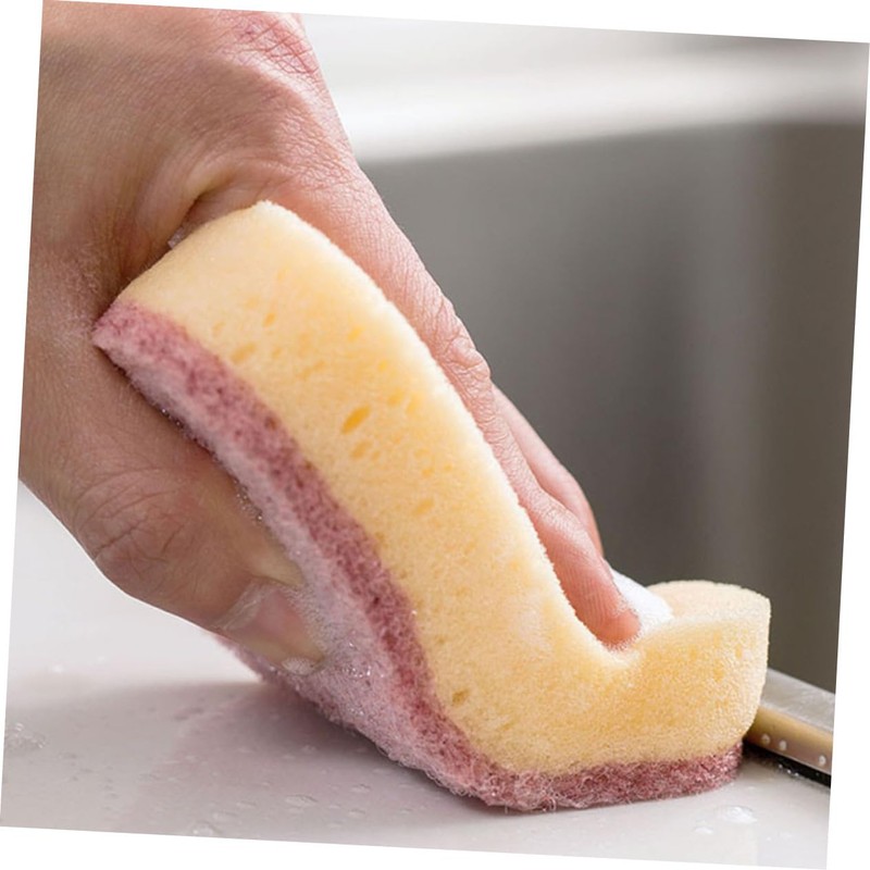 OHPHCALL Practical Kitchen Cleaning Sponge Set 12pcs Cloud Shaped Sponge