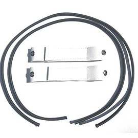 Fix My Gear Pro Goalie Shock Toe Straps (White)