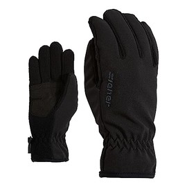 Ziener Children's Limport Junior Gloves, Multi-sport Functional / Outdoor Gloves | Windproof, Breathable, black, 3.5