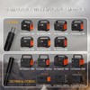 COMeap 6FT 2M 12AWG+14AWG Solar Connector to DC 8mm Adapter