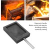 Graphite Casting Mold Metal Ingot Mold Crucible with Handle for