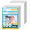 【5 Mil】Self Adhesive Laminating Sheets, 8 x 11 Inch Laminate