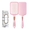 RHOS Hair Brush, Paddle Brush, Improve Hair Quality, Scalp Care,