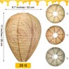 Qualirey 15 Pcs Retisee Wasp Nest Decoy Wasp Deterrent Fake