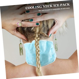 SAFIGLE Adjustable Reusable Neck Wrap Soft Compress for Neck and Shoulder Relief Nonslip Design for Comfort and Long Term Use