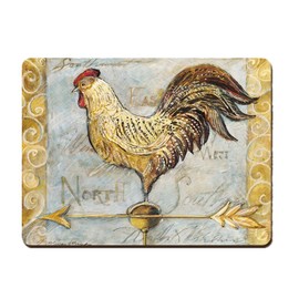 YaYiYo Hardboard Placemat Home Decor Table Insulation Plate Pad Cork Coaster Animal Chicken Tableware Mat 2PCS - 40 x 30 cm (15.7 X 11.8 Inch)
