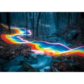 Rainbow Road Puzzle 1000 Teile