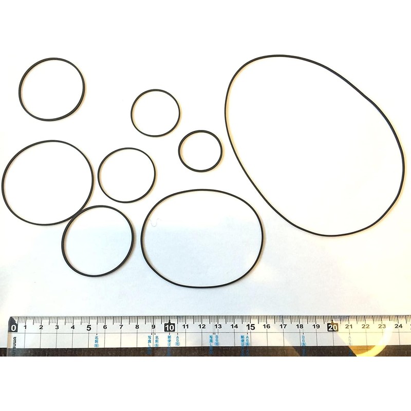 Rubber Belt Cassette Boombox Recorder Repair Maintenance Repair Replacement (Set