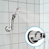 Hibbent 2 Pack Vacuum Suction Cup Shower Head Holder, Removable