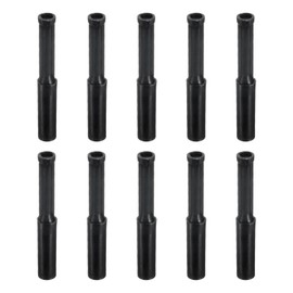 sourcing map 15Pcs 5/32"(4mm) Tube OD Push-to-Connect Fittings Plug, Cap Style Pneumatic Blanking Plugs, Leak-Proof Air Push Connectors for Compressed Air Systems