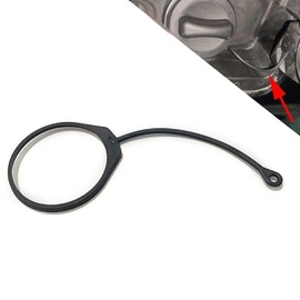 Fuel Tank Cap Cable Wire Retaining Strap Rubber Band Fitfor B5 1J0201550A Anti-lost Rope Tank Cover Line Cable Fuel Tank Cap Tether Holder Lanyard Cover Cable Fuel Tank Band Strap Cord Rope