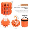 SHMZK 3 PCS LED Road Flares, Flashing Warning Light Emergency