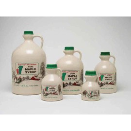 Stratton Maple Vermont Amber Rich (former Medium Amber) Grade A VT Maple Syrup - 1/2 Gal. / 64 Fl. Oz. / 1.89 L