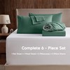 Nestl Extra Deep Full Sheet Set - 6 Piece Breathable