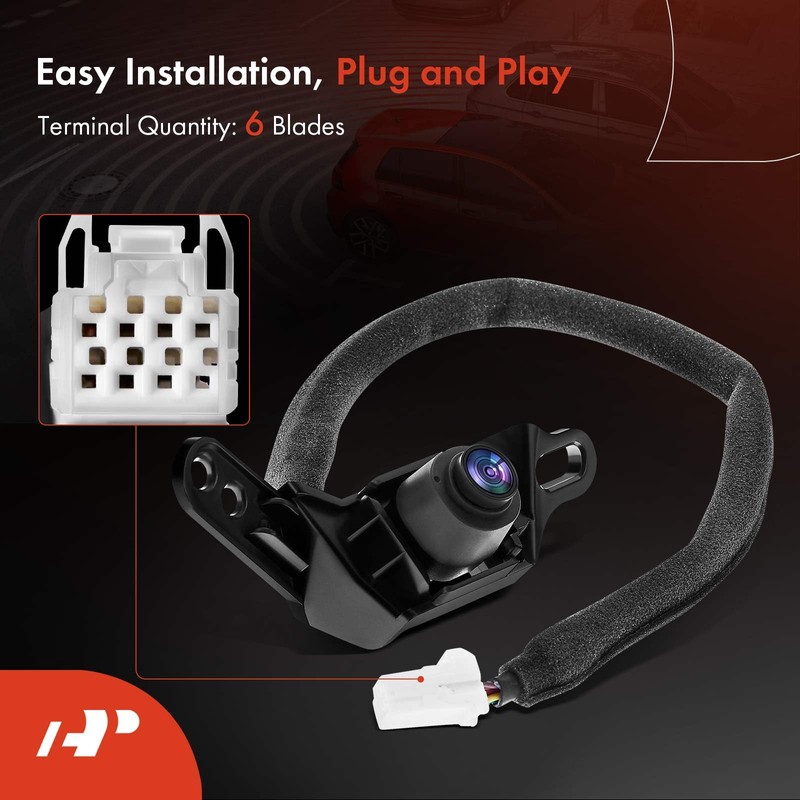 A-Premium Park Assist Camera Rear View Backup Reverse Camera Compatible