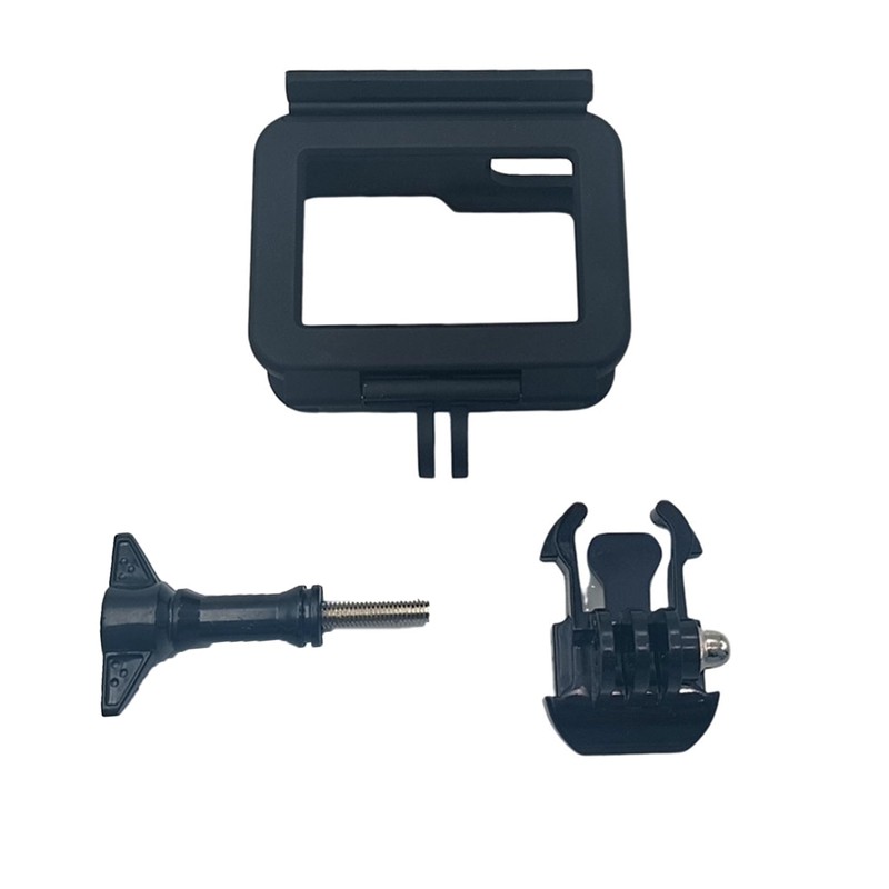 Black Protective Frame Mount Housing Case with Quick Release Bracke