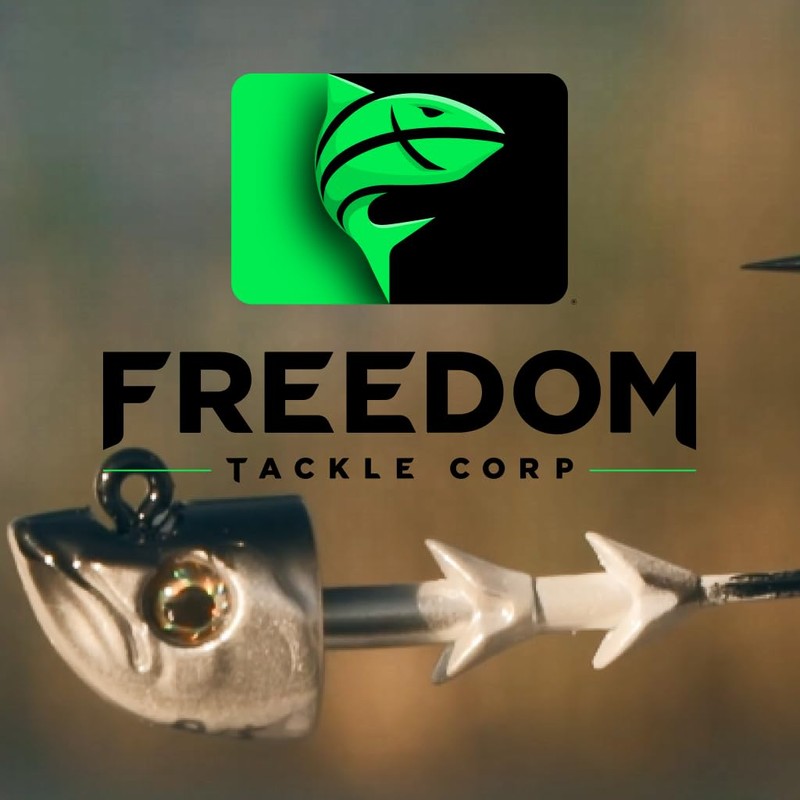 Freedom 13034 Swimbait Heads, Chartreuse Shad, 1/4 oz, 3 Per
