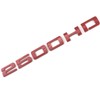Aimoll 1pcs 2500HD Nameplates Emblems,3D Decal Badges Glossy for Gm