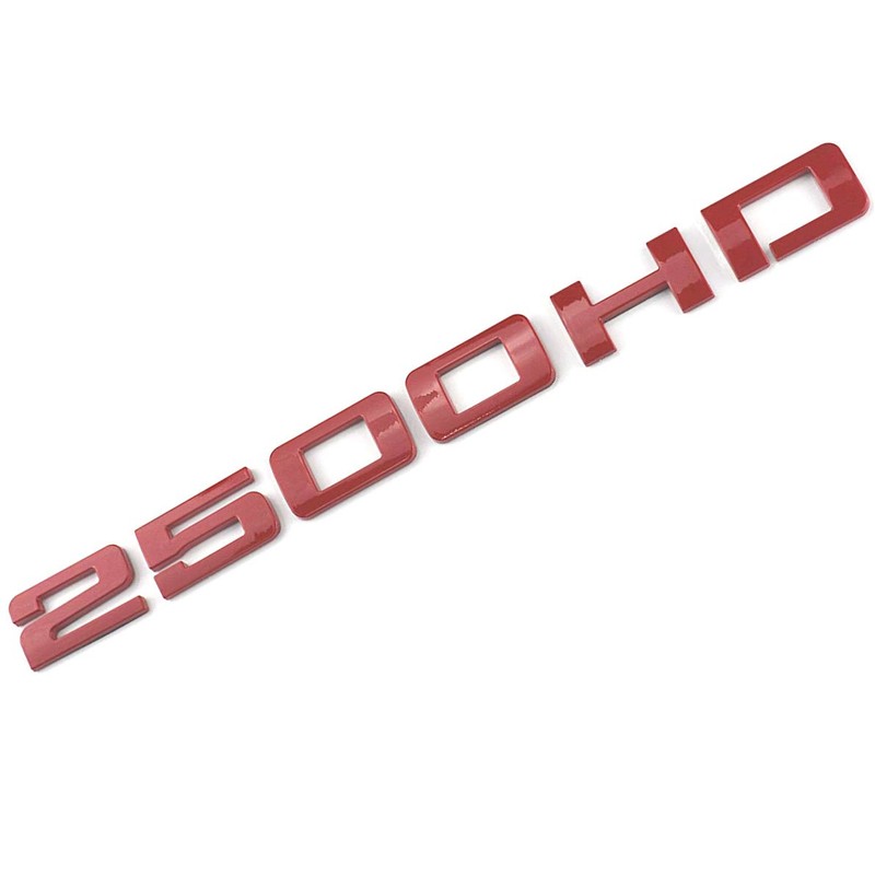 Aimoll 1pcs 2500HD Nameplates Emblems,3D Decal Badges Glossy for Gm