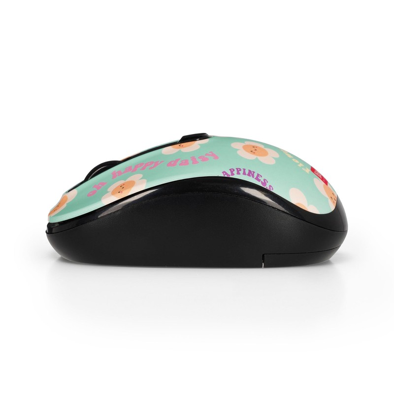 Legami - Wireless Mouse with Ultra Compact USB Receiver, Daisy