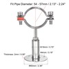 sourcing map Wall Mount Ceiling Mount Pipe Support, 304 Stainless