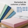 Microfibre Fitted Sheet 135 x 190/200 cm Mattresses up to