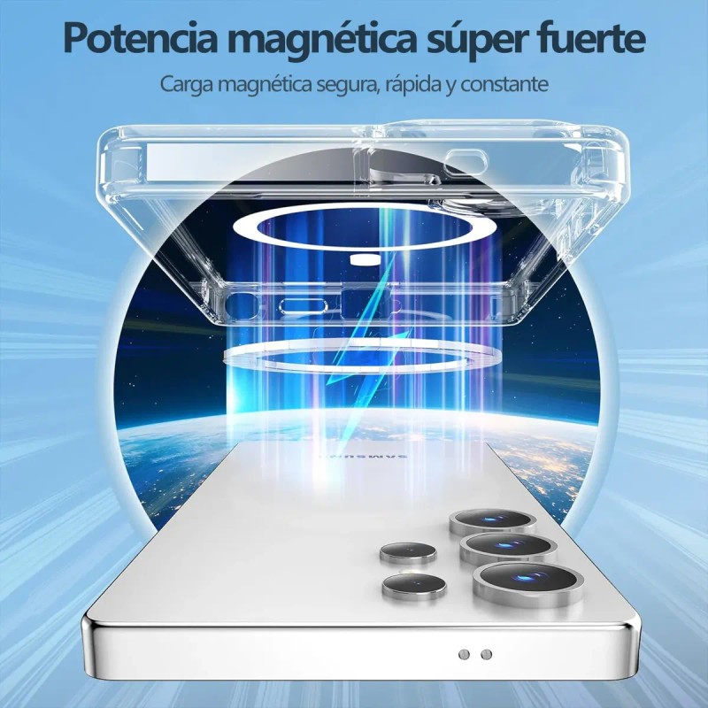 Funda Magnético Para S26 Ultra +mica Pantalla Mica Cámara Hd