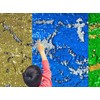 Sensory Wall Sequin Flip Fabric for Kids,0.2" Large Sequins Sensory