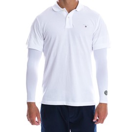 SParms Premium Sun Protection Arm Sleeves (White, M)