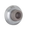 Everbilt Satin Chrome Commercial Grade Wall Door Stopper Wall Protector