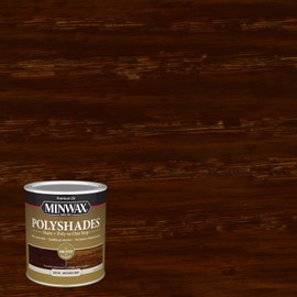 Minwax PolyShades Wood Stain + Polyurethane Finish – Quart, Mission Oak, Satin