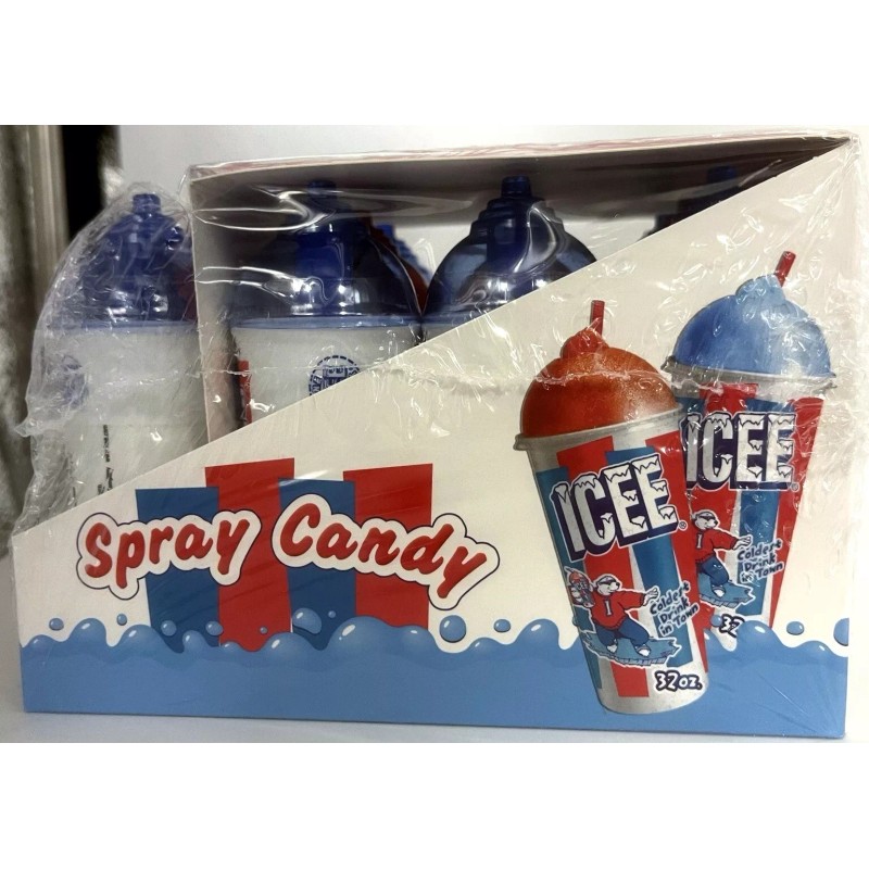 Koko's Confectionery ICEE Spray Candy Koko's 12 Count Box Cherry