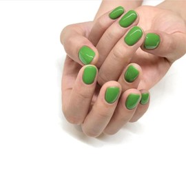 COSMOO Green Nail Polish, 12ml Green Quick Dry Nail Lacquer for Nail Art Varnish, 0.41 fl oz