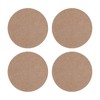 PATIKIL 2" Round Pottery Wheel Bat, 4 Pcs Pottery Bats