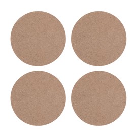 PATIKIL 2" Round Pottery Wheel Bat, 4 Pcs Pottery Bats for Pottery Wheel 1/3 Thick Clay Throwing Bats