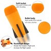 EKIND 10-Pack Mega Missile Refill for Toy Rocket Launcher, Foam