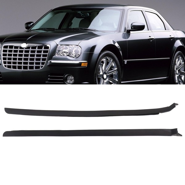 MOFANS 2 PCS Left + Right Side Windshield Pillar Molding