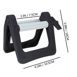 Doremy Tube Squeezer, Toothpaste Paint Tube Wringer, Paint Tube Wringer for Various Tube-Based Beauty Cosmetics and Sauces, Home and Apartment Essentials (Black)